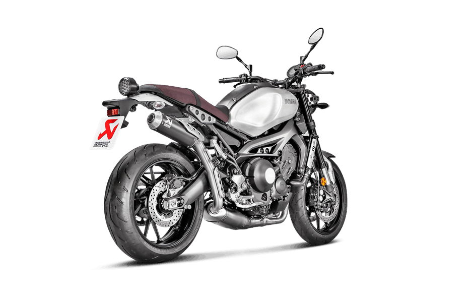 Akrapovic Racing Line Titanium Black High Up Compleet Uitlaatsysteem met E-keur Yamaha XSR900 2016-2019